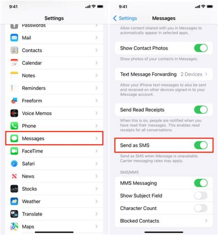 Can AirWatch see my iMessages?