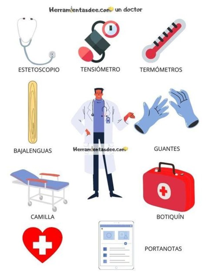 ¿Cuáles son los aparatos que usan los médicos?
