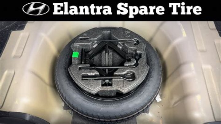 Does a 2012 Hyundai Elantra have a spare tire?