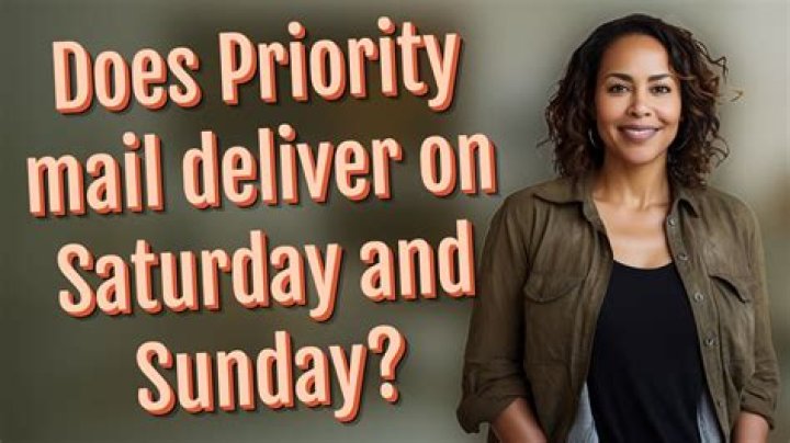 Does Priority Mail deliver on Sunday?