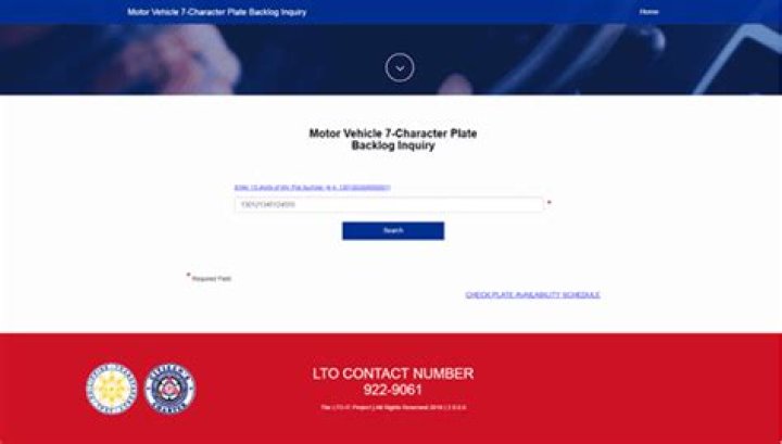How can I check my car in LTO online?