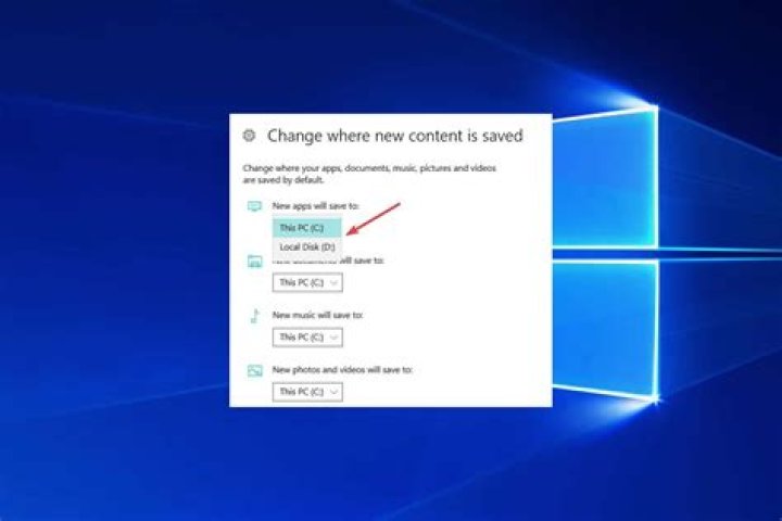 How do I change the download location for Disney plus?