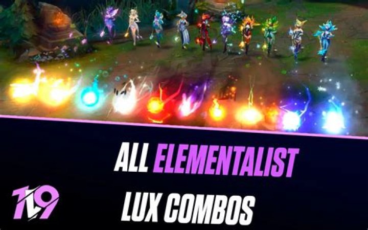 How do you combine Elementalist Lux?