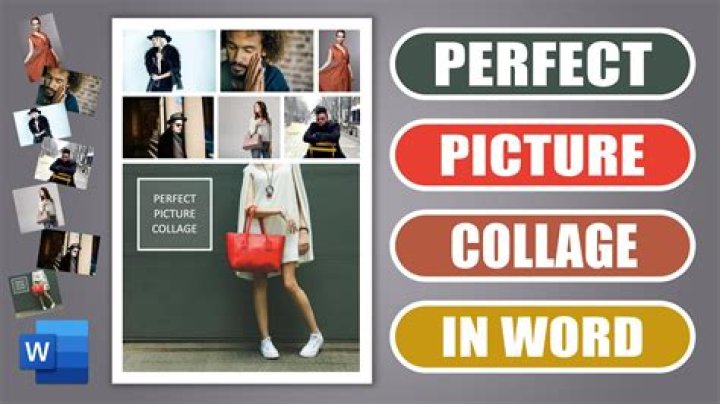 How do you create a collage in Word?