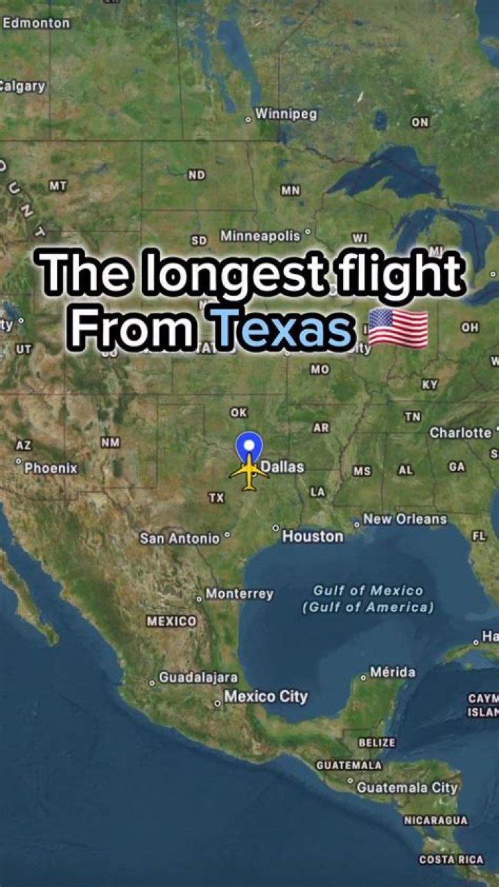 How long is a flight from Texas to Nebraska?