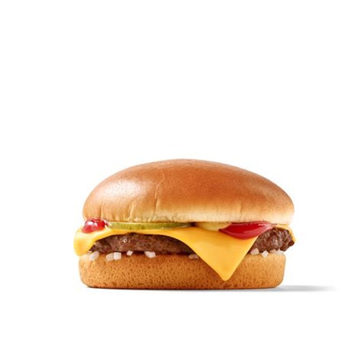 How many calories are in a junior cheeseburger from Mcdonalds?
