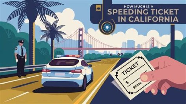 How much is a 90 mph speeding ticket in California?