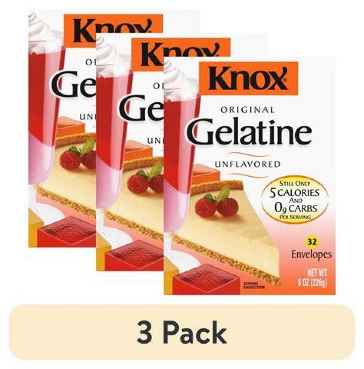 How much is a pack of gelatin?