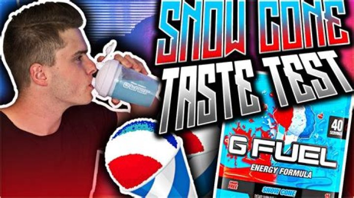 Is snow cone Gfuel good?