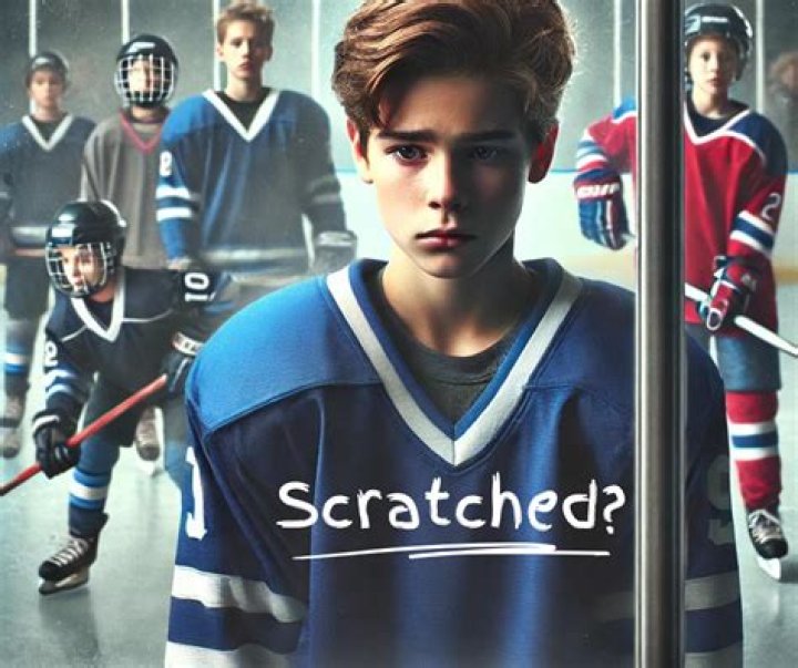 What does a healthy scratch in hockey mean?