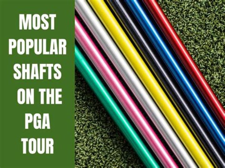 What iron shaft is most popular on tour?