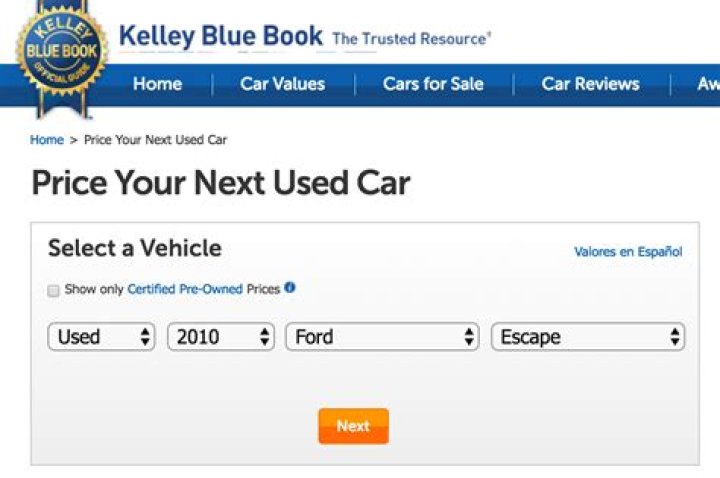 What is the Kelley Blue Book value of a 2011 Ford Focus?