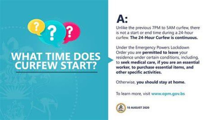 What time is AZ curfew?