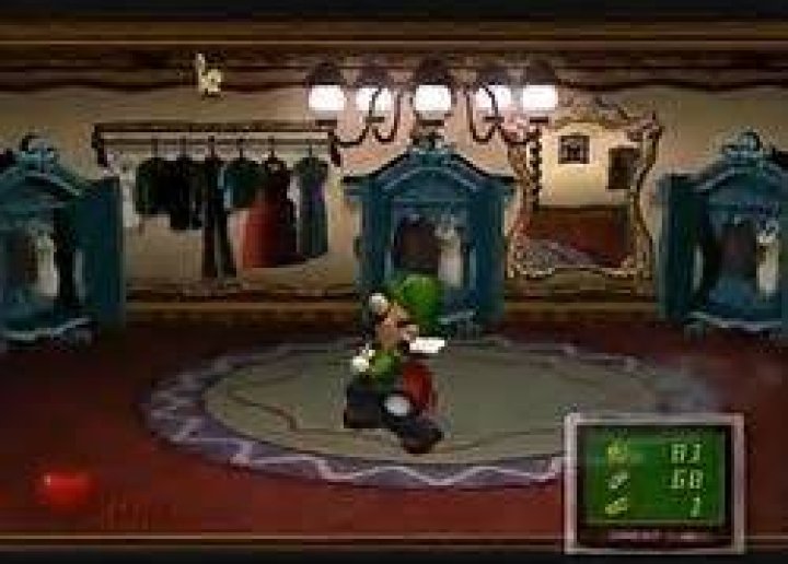 Where is Uncle Grimmly in Luigi's Mansion?