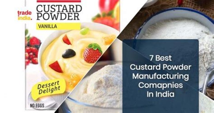 Which is the best custard powder in India?