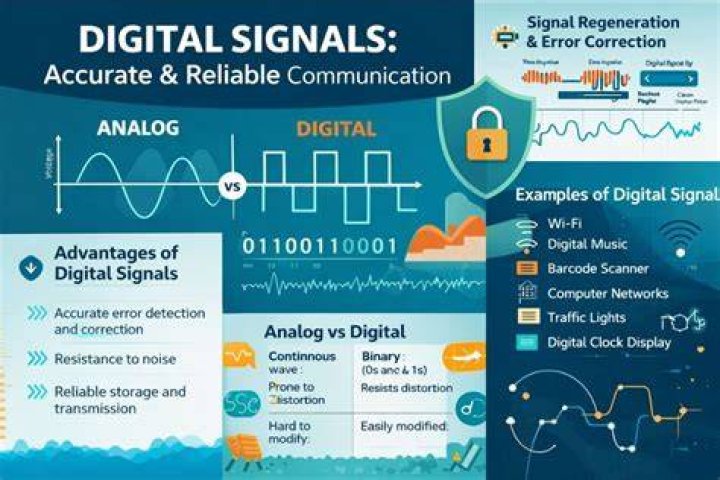 Why are digital signals reliable?